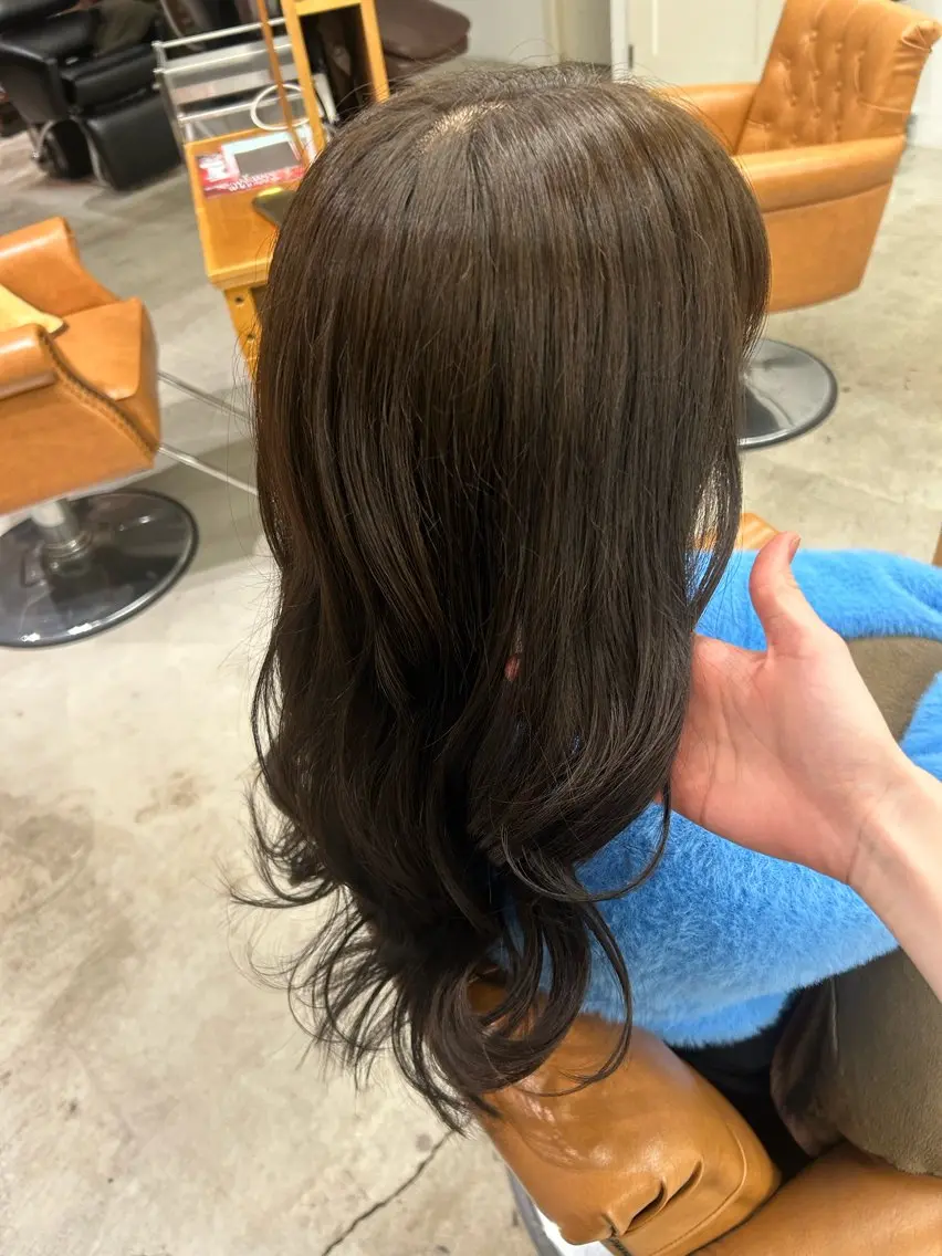 ロング カラー ヘアカラー 🌼髪質改善/透明感 艶髪タケドミのヘアスタイル