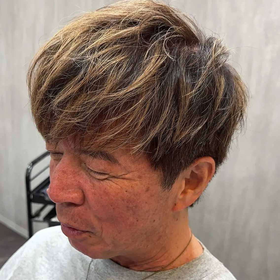 ショート カラー メンズ カット ヘアカラー お悩み×垢抜け特化 KAYA/渋谷のヘアスタイル