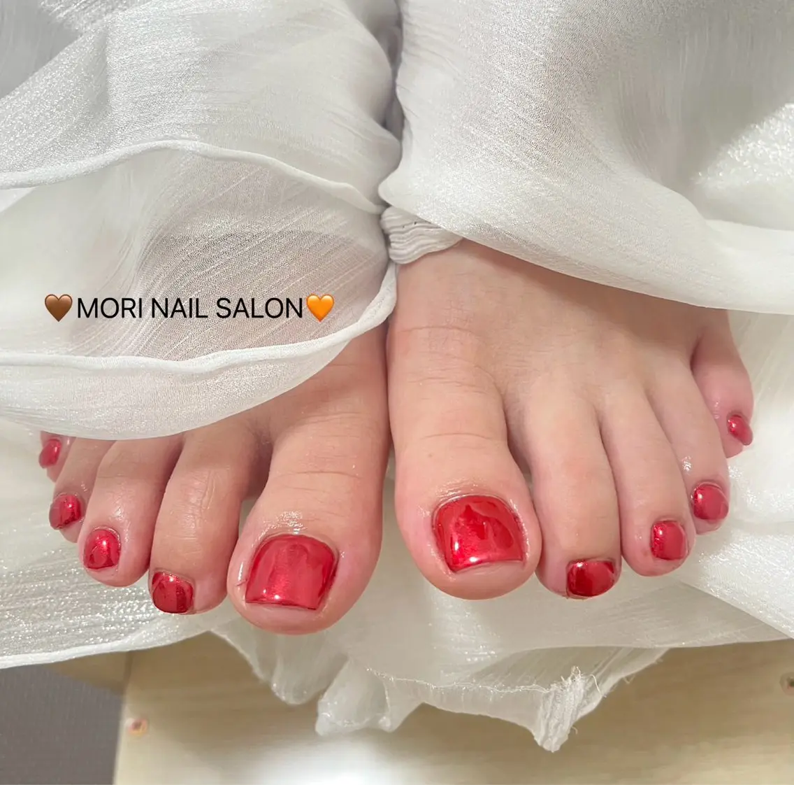 ネイル フットネイル MORI ネイル SALONのネイルデザイン