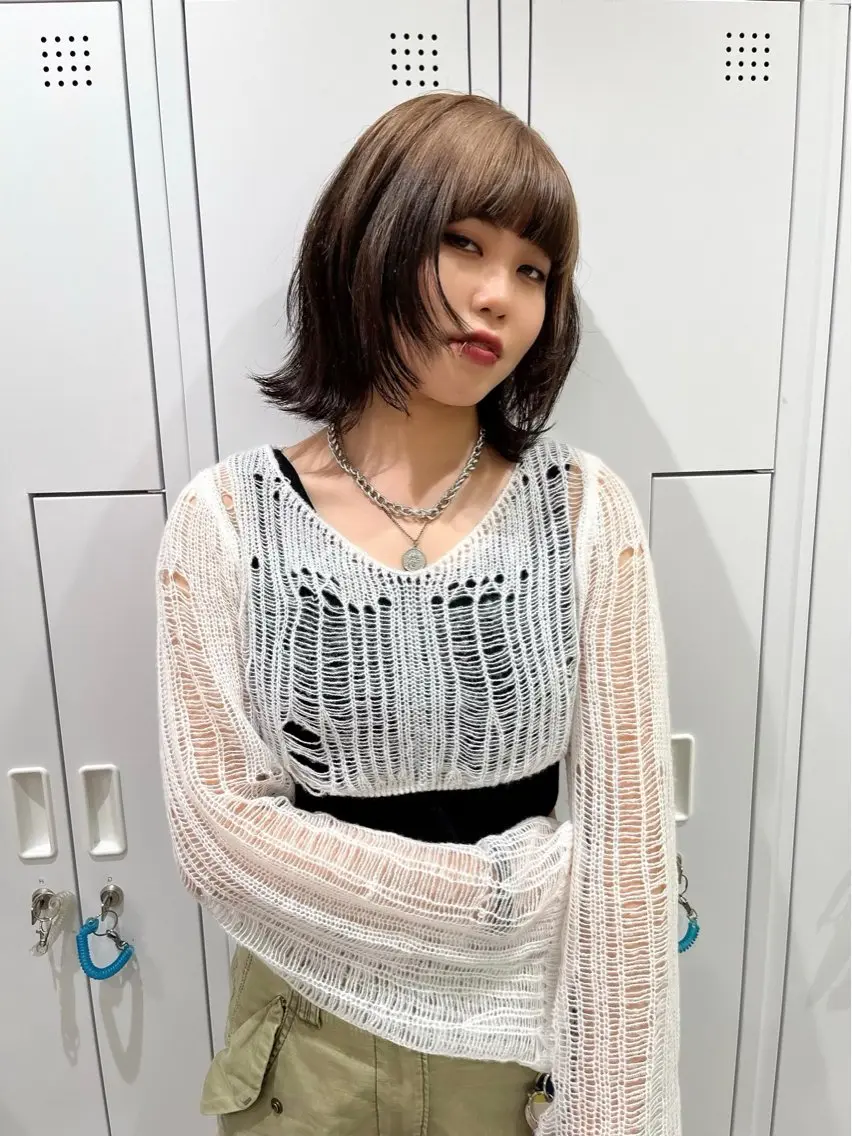 カラー 河原 楓樹のヘアスタイル