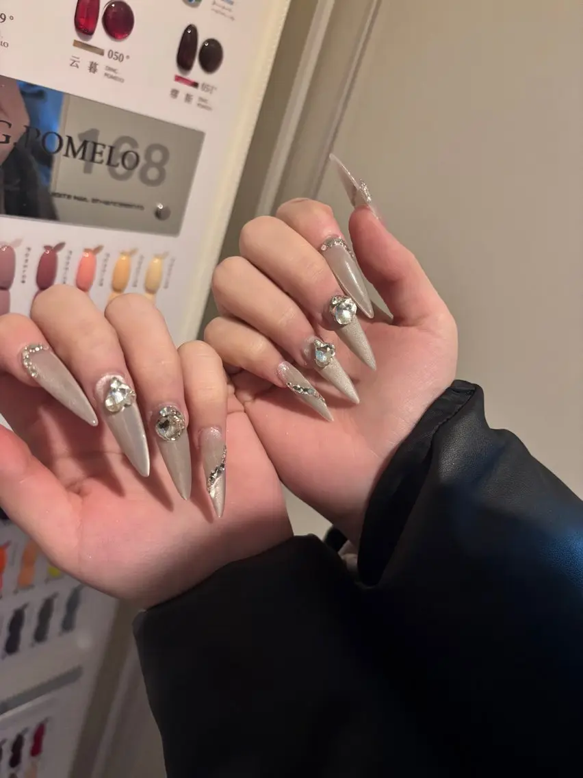 ネイル 韓国ネイル 持ち込み ニュアンスネイル ネイルチップ ハンドネイル TABI ANA.CHUOのネイルデザイン
