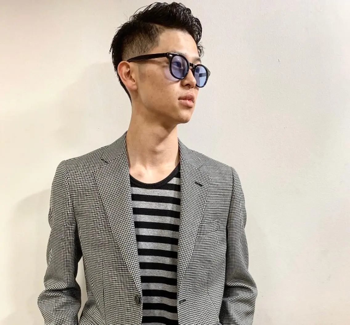 ショート 綾田 一蔵のヘアスタイル
