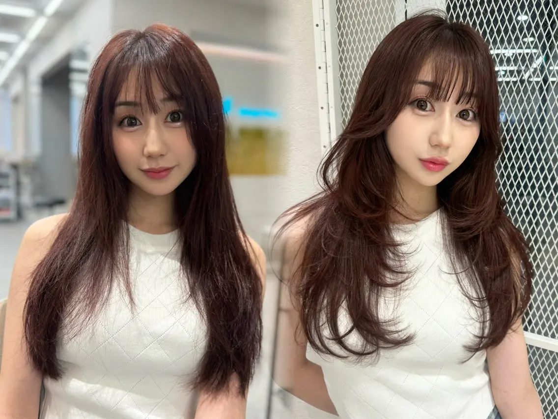 ロング カラー カット ヘアカラー トリートメント ブリーチ矯正 マスター【タケル】のヘアスタイル