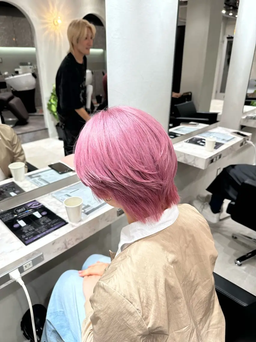 カラー ヘアカラー 立川ハイトーン✩⡱ きっか🍀*゜のヘアスタイル