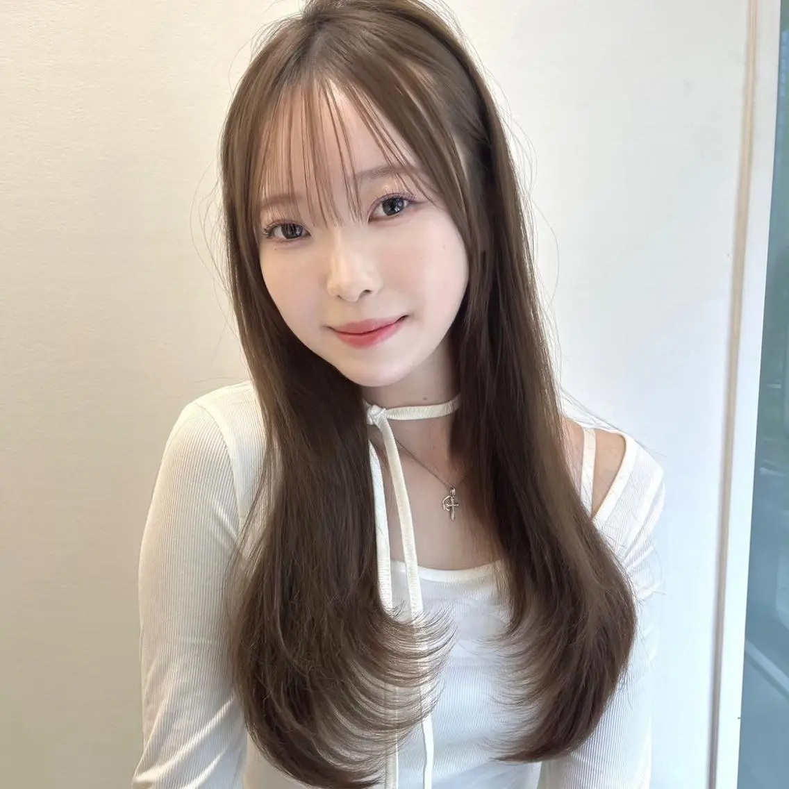 カラー カット ヘアカラー トリートメント ヘッドスパ ヘアセット 🫧🌿透明感カラー 垢抜けトレンド/横浜のヘアスタイル
