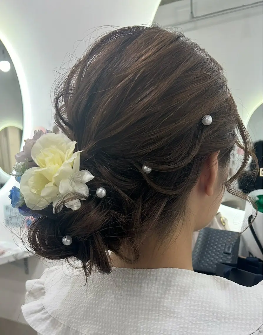 ロング ヘアアレンジ rento🎨 /Wカラーモデル募集のヘアスタイル