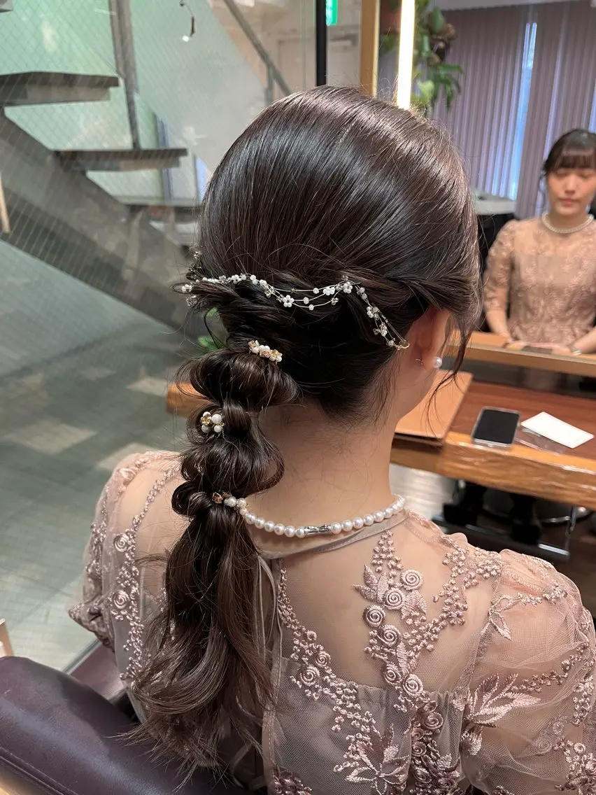 ヘアアレンジ 𝐀𝐲𝐚𝐤𝐚 /艶髪/ストレートのその他イメージ