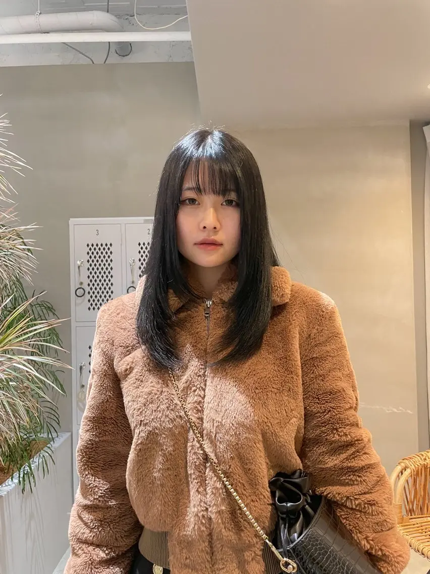 ロング 中村 玲音のヘアスタイル