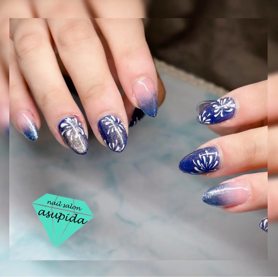 ネイル ハンドネイル nail salon asupidaのネイルデザイン