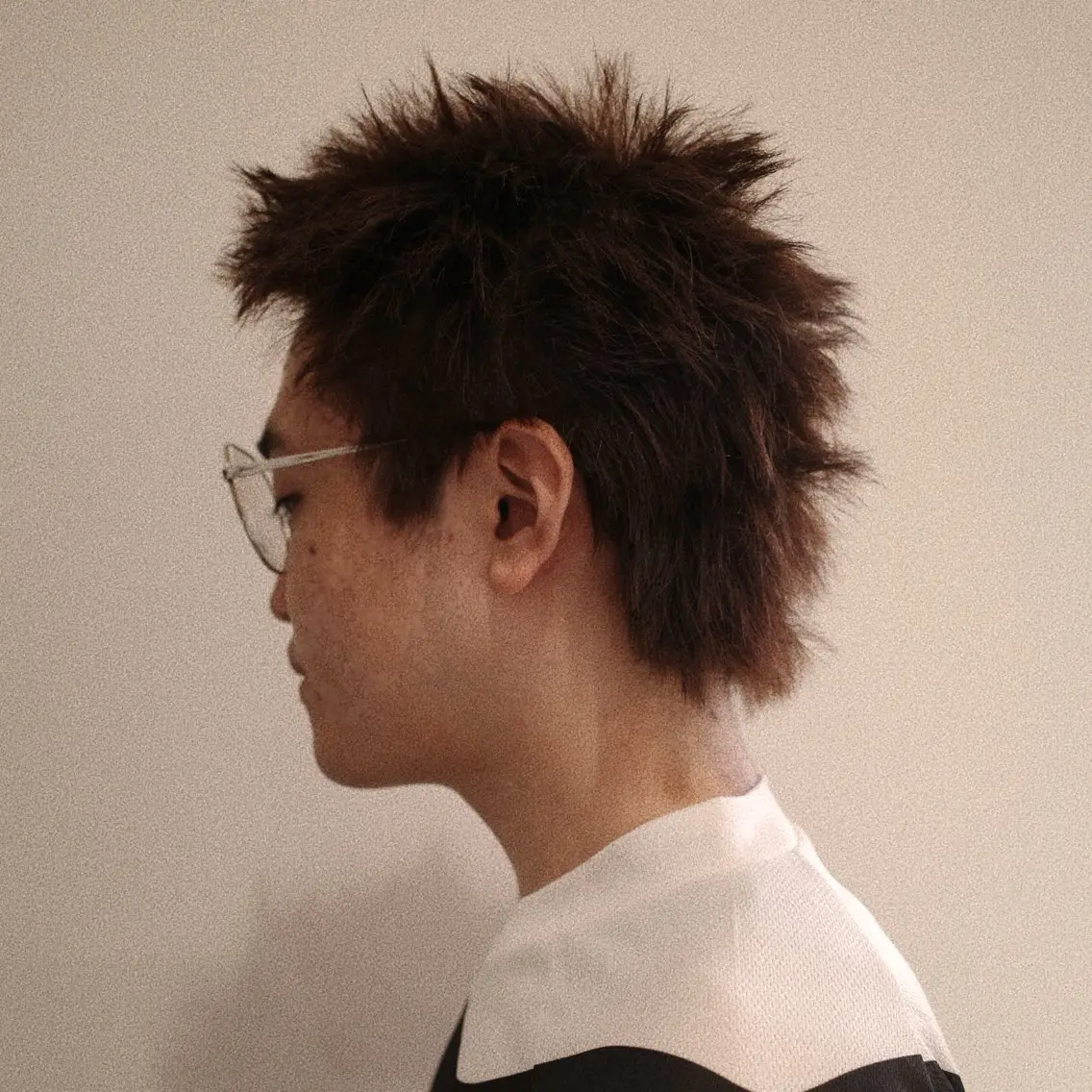 メンズ センターパート マッシュ メンズパーマ メンズショート スパイキーショート カット ヘッドスパ 🔥ショート特化 masaki🔥のヘアスタイル