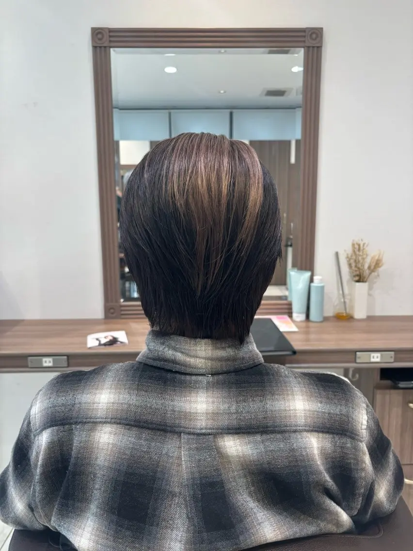 カラー メンズ 山田玲碧 🎀メンズカット🎀のヘアスタイル