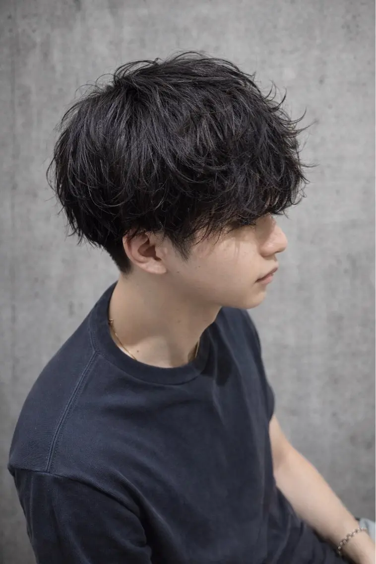 🪽新春割引🪽カット＋パーマ  セットが苦手でもラクに決まる🔥　¥4900の写真