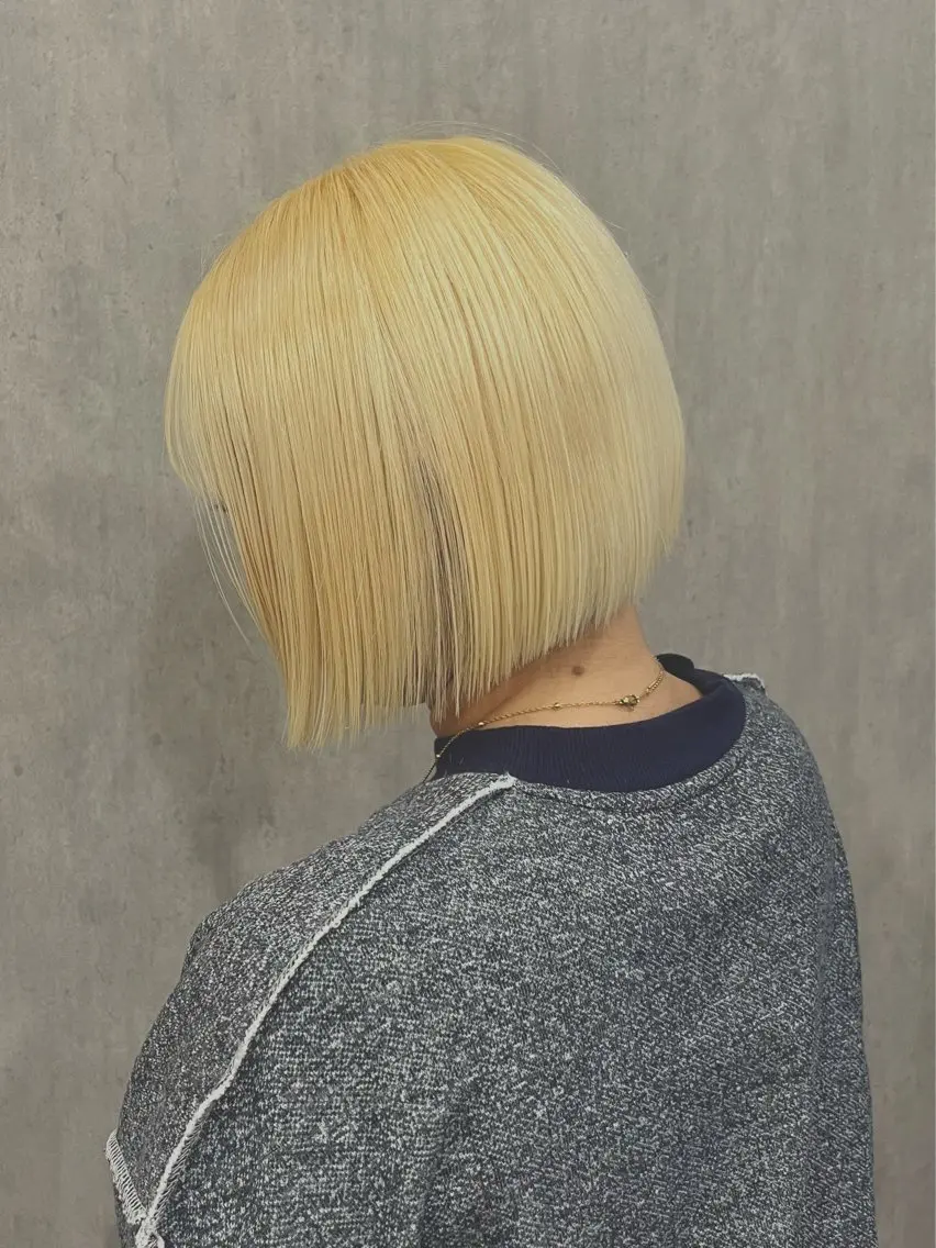 ショート ‎🤍透明感カラー︎ ‎🤍YUURI🤍のヘアスタイル