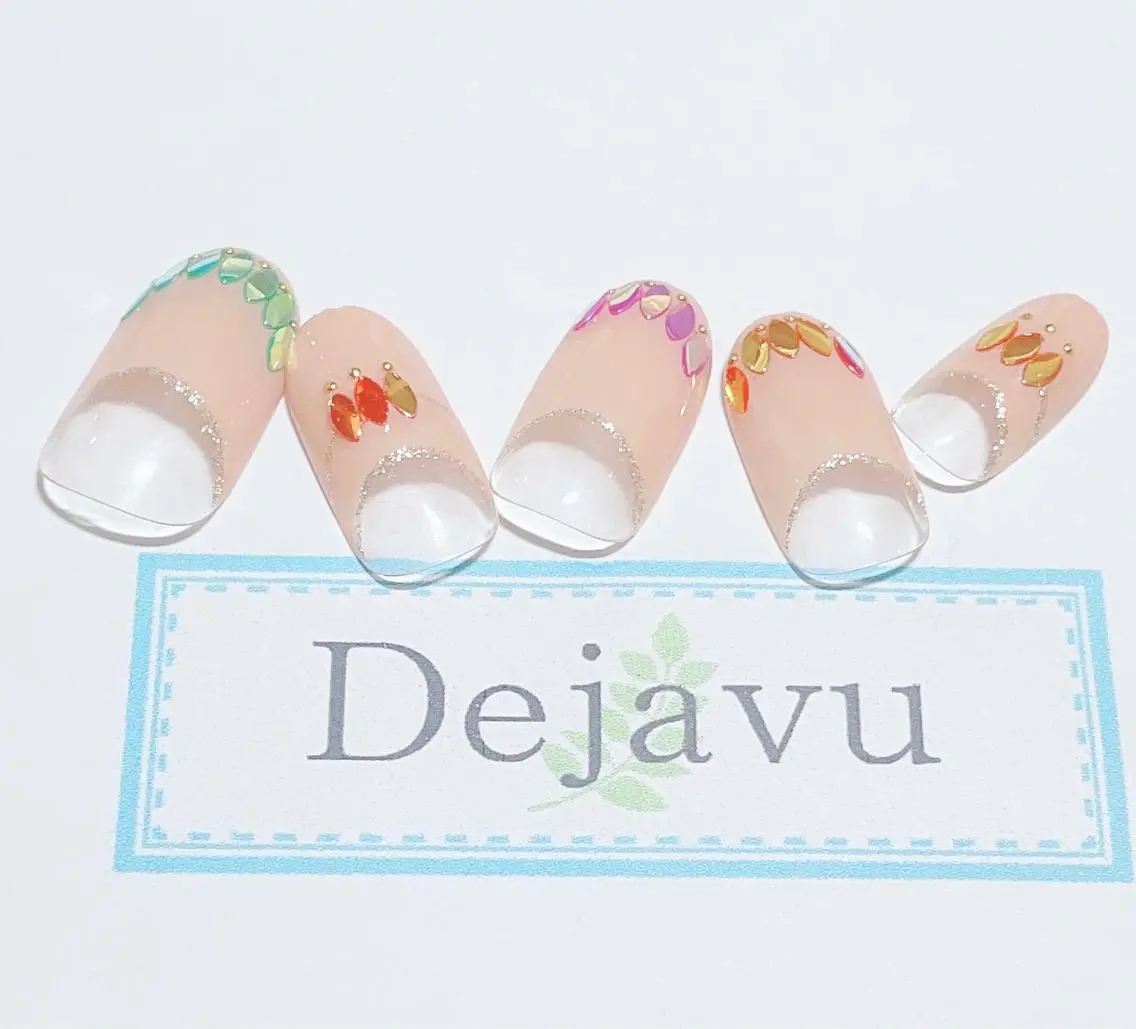 ネイル アートネイル 夏ネイル Nail salon Dejavu 🌿のネイルデザイン