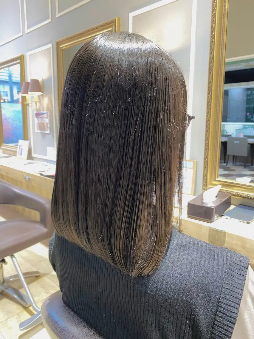 セミロング カラー カット ACCUEILLIR 🦍溝口廉🦍のヘアスタイル