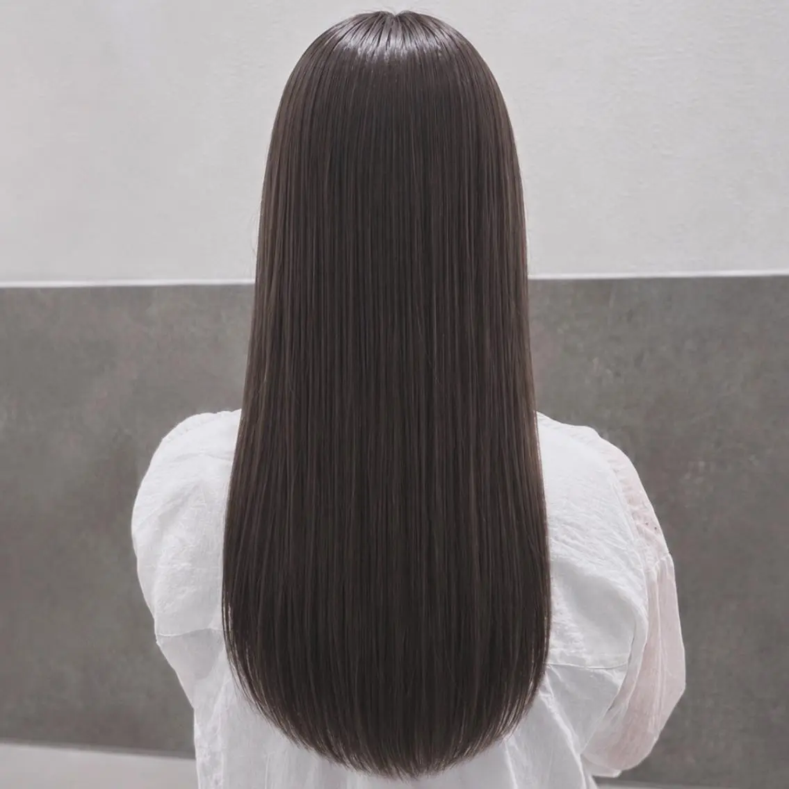 ロング くびれヘア 顔周りカット 髪質改善 ヨシンモリ 韓国風ヘア FOCUSJAPAN 烏丸のヘアスタイル