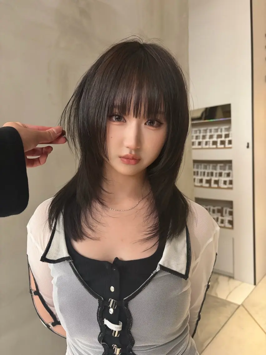 ミディアム レイヤー支持no.1 ☆笠原翔一のヘアスタイル