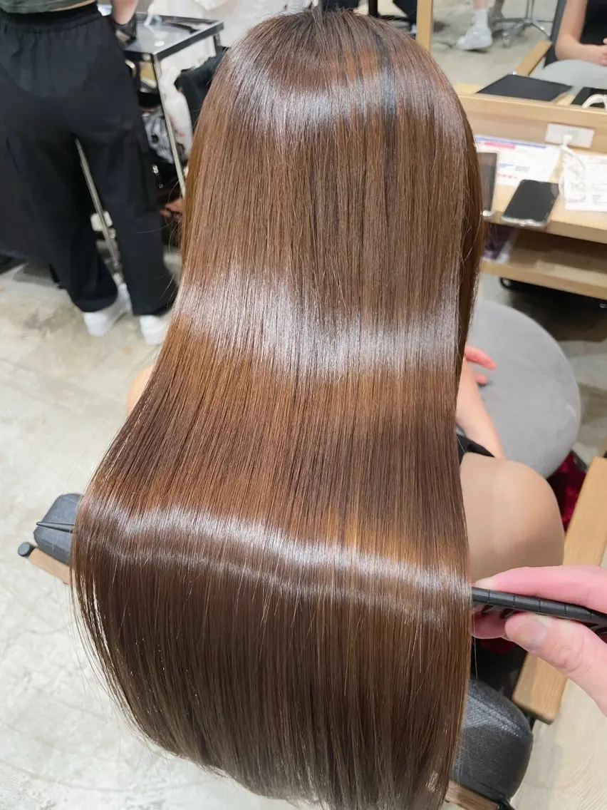 ロング 縮毛矯正 トリートメント 【お悩み解決のプロ】 ハヤシタクミのヘアスタイル