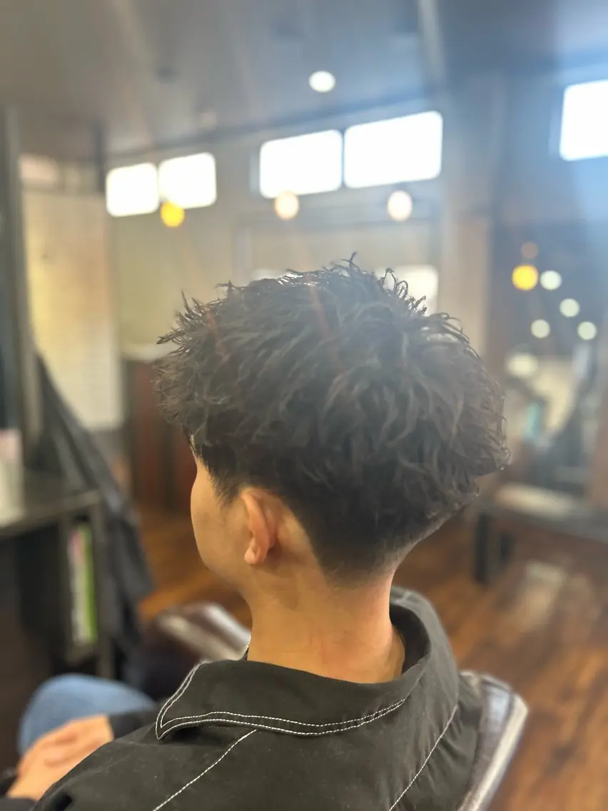 ショート パーマ メンズ メンズパーマ スパイキーショート ショートヘア カット パーマ きりやま/大村 /メンズ/パーマのヘアスタイル