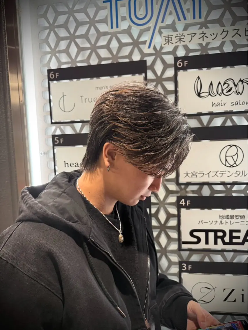 メンズ メンズ特化❗️柿崎 瑛蓮のヘアスタイル