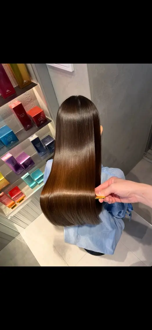セミロング カット トリートメント 田村 聖輝のヘアスタイル