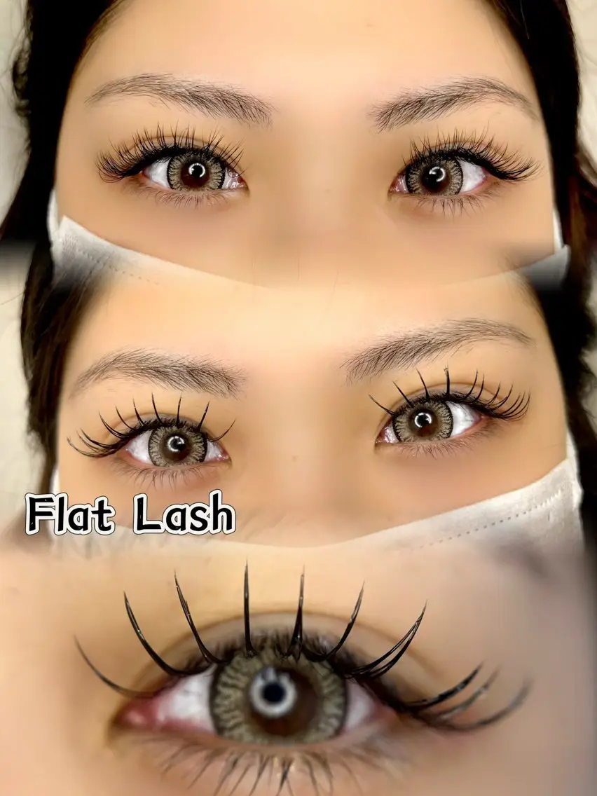 マツエク・マツパ フラットラッシュ BELL eye＆beautyのマツエク・マツパデザイン