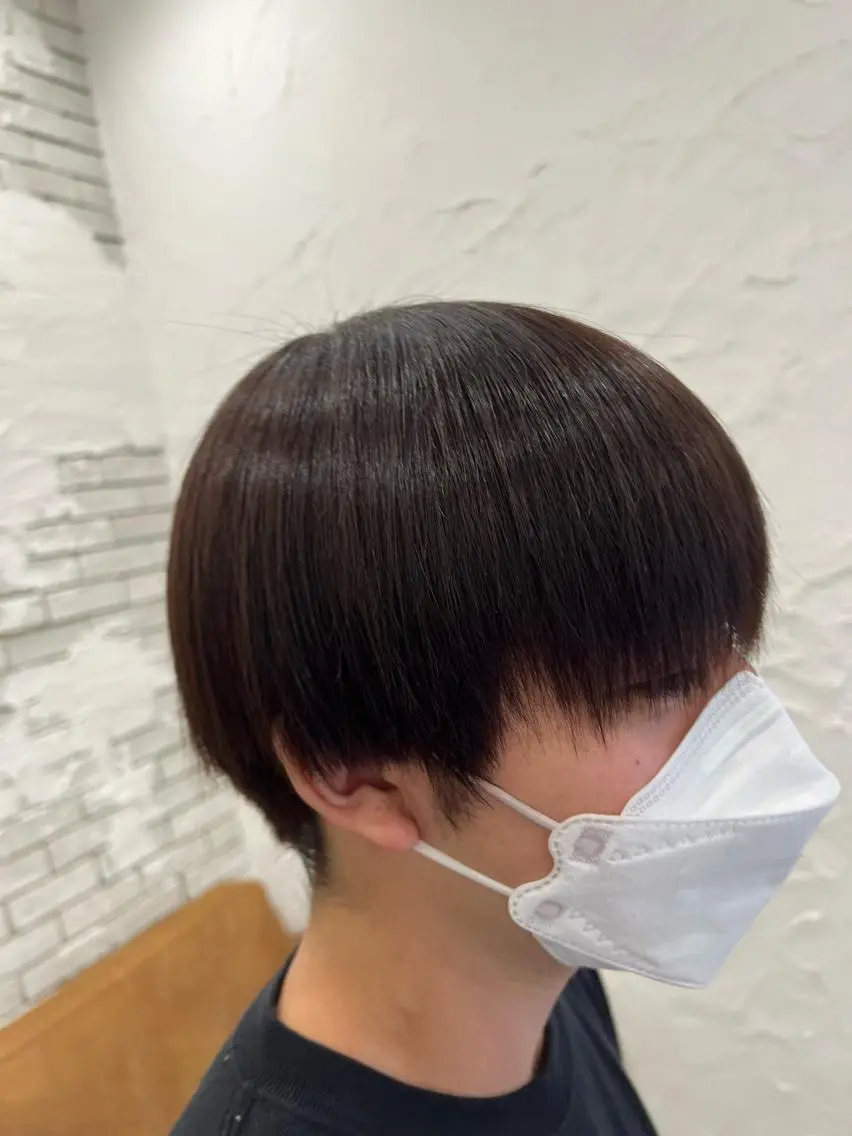 ヘアカラー（ブリーチなしのカラー）の写真