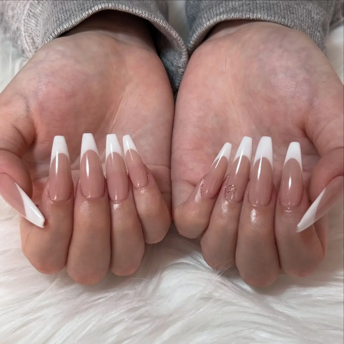 フレンチネイルの写真