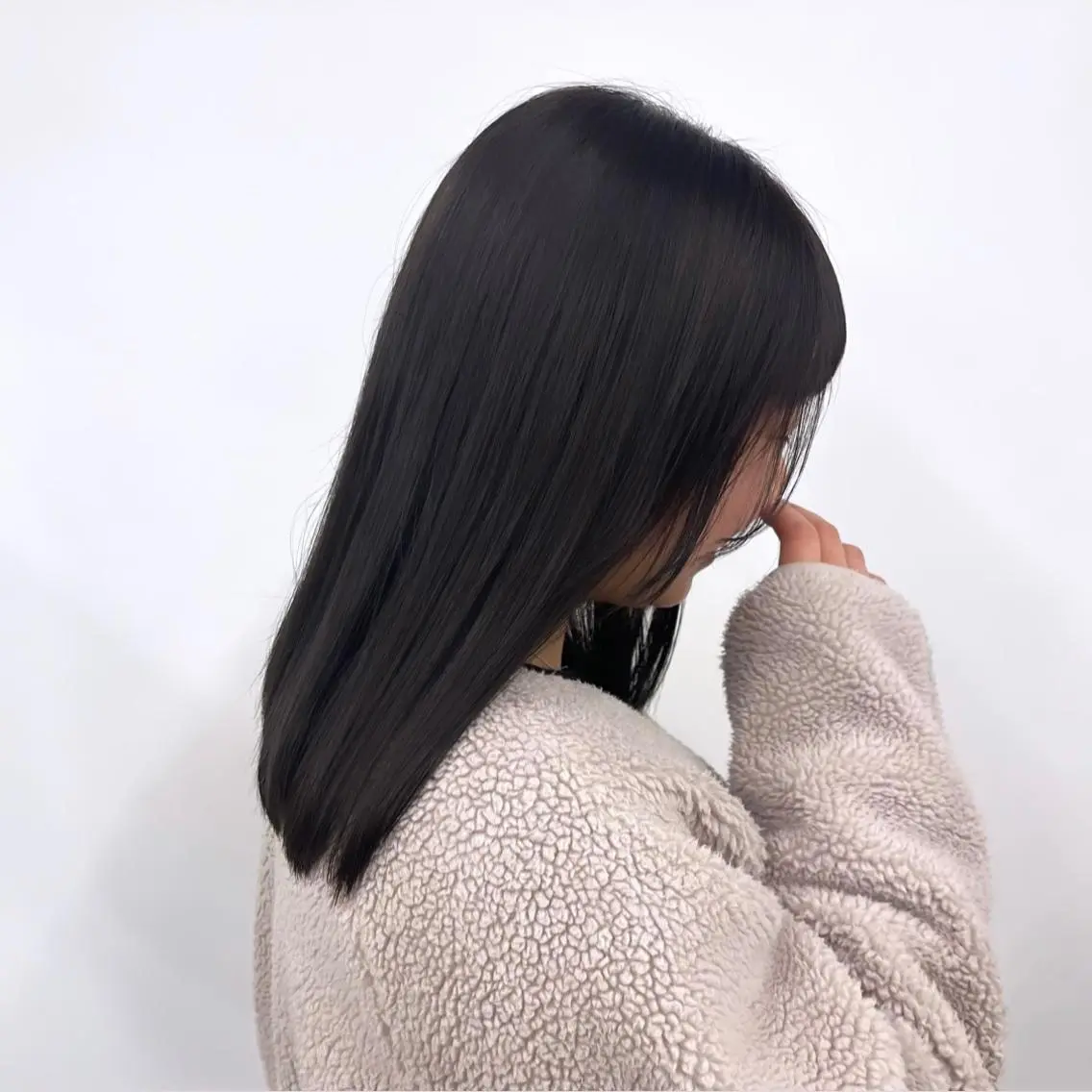 セミロング カラー ダークグレー ダークグレージュ グレージュ 入学式 卒業式のヘアスタイル HIROKO / 透明感暖色カラー🎀のヘアスタイル