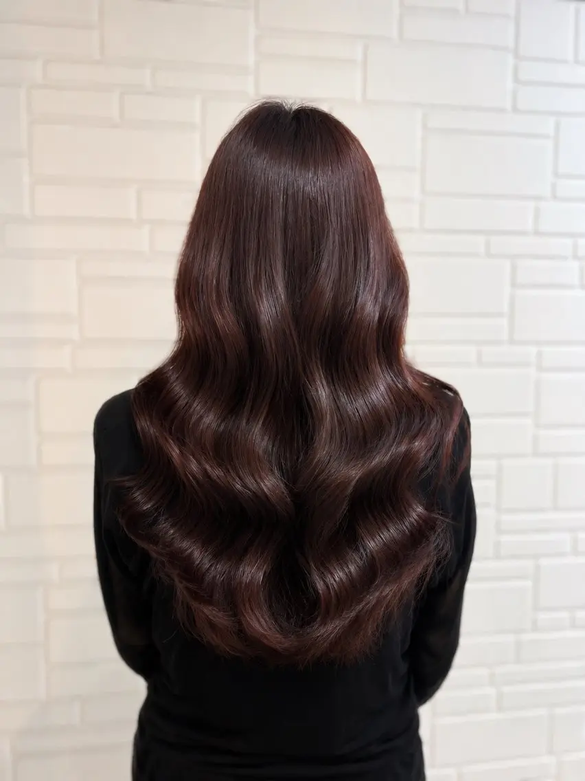 カラー 𠮷川 さくらのヘアスタイル
