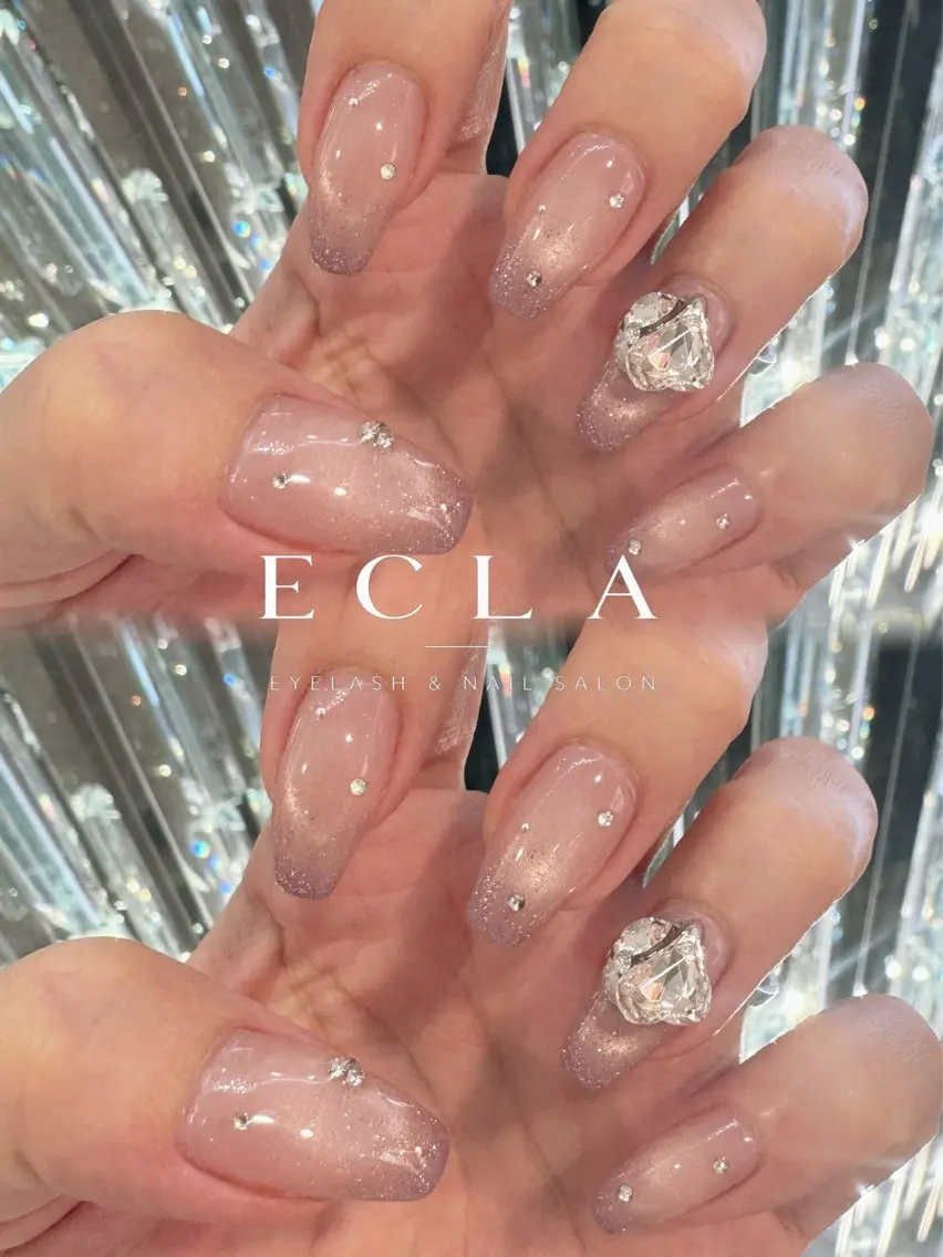 グラデーションネイル※モデル様メニューの写真