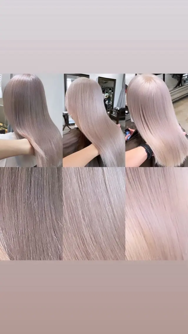 ロング カラー パーマ ヘアアレンジ ヘアカラー トリートメント ブリーチカラー🤍 颯馬🐈‍⬛のヘアスタイル