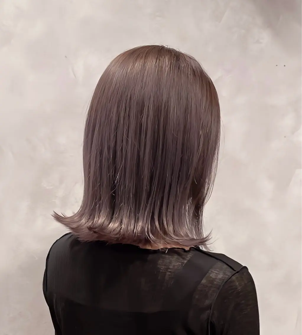 ミディアム カラー CROCHE クロッシュのヘアスタイル