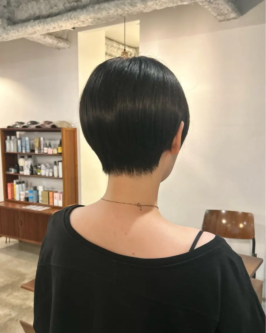 ショート ショートヘア chico .のヘアスタイル