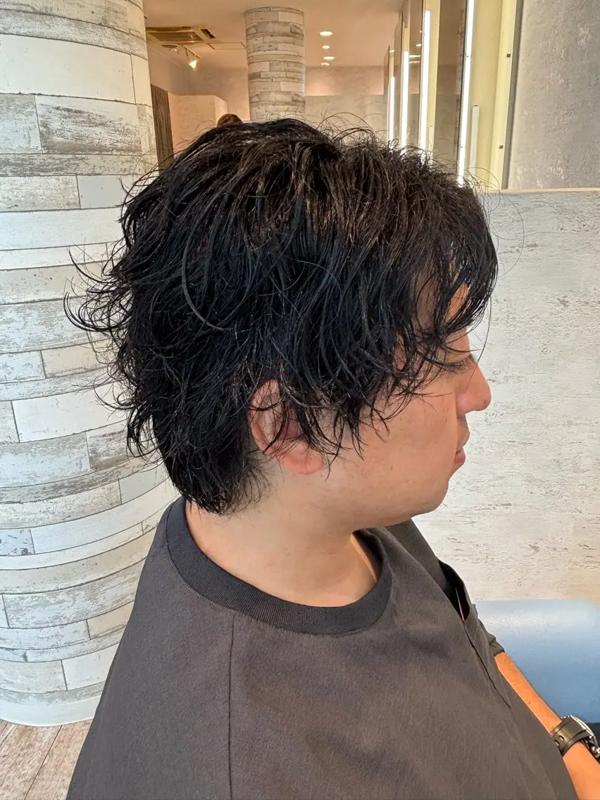 パーマ メンズ カット パーマ メンズカット/パーマ 🎀Ami🎀のヘアスタイル