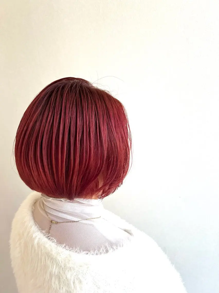 カラー ダブルカラー ピンクカラー ヘアカラー 土田 紘太のヘアスタイル