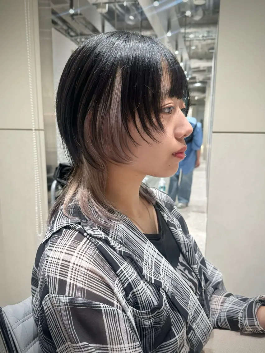 ショート 渋谷  中性ヘア あかりのヘアスタイル
