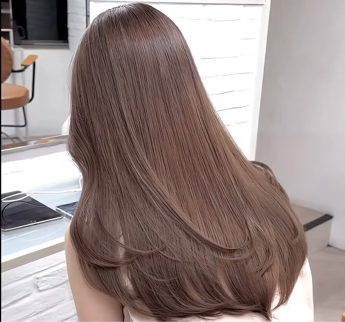 ロング カット ヘアカラー トリートメント 髪質改善/美髪縮毛矯 正のスペシャリストのヘアスタイル