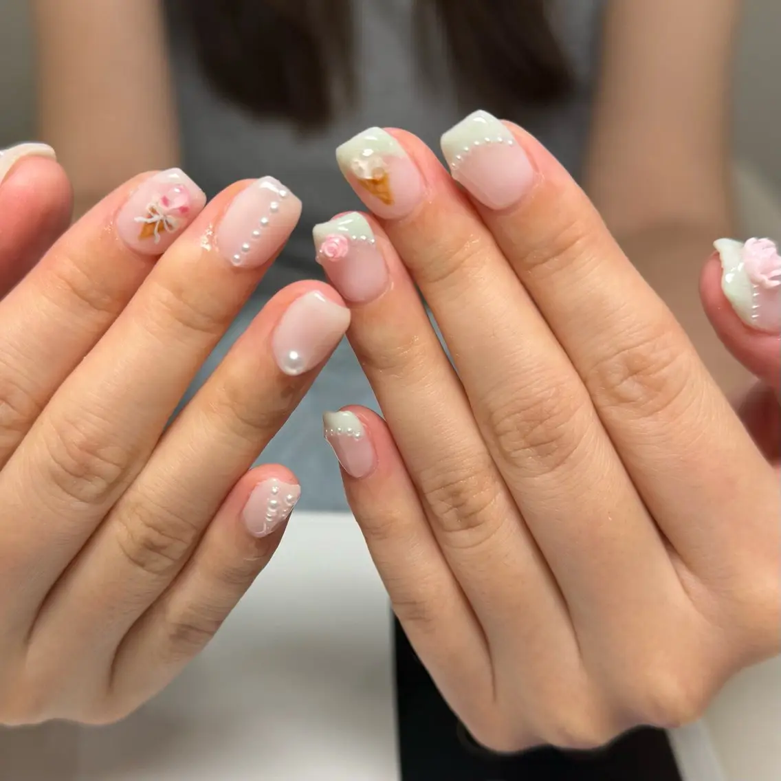 ネイル ハンドネイル suzu 🍀のネイルデザイン