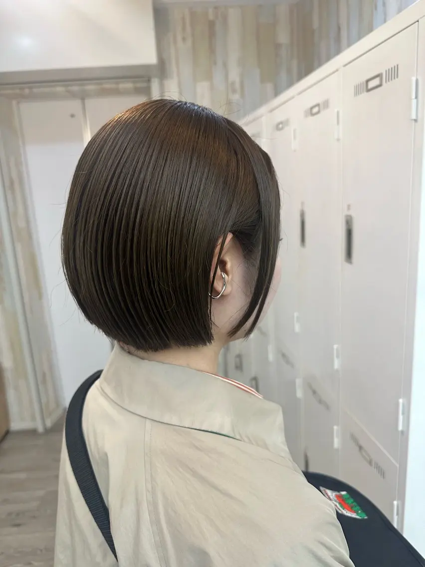 ショート カラー MAI/髪質改善/ 幹細胞トリートメントのヘアスタイル