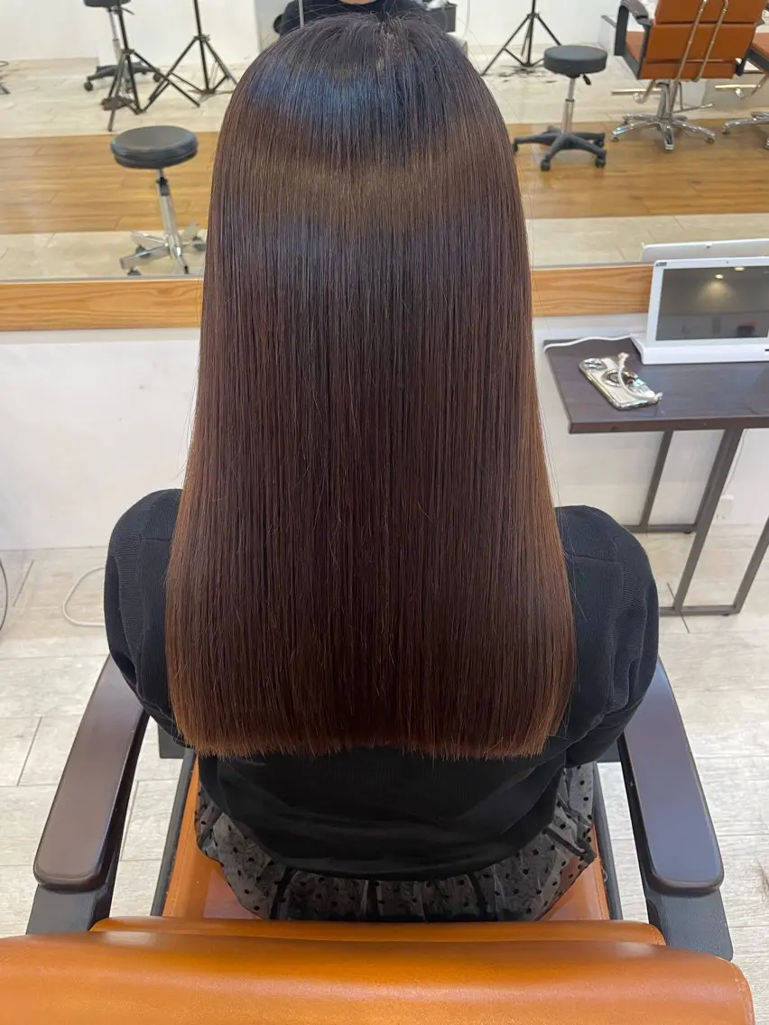 ロング カラー トリートメント すずな🎀 ⠀のヘアスタイル