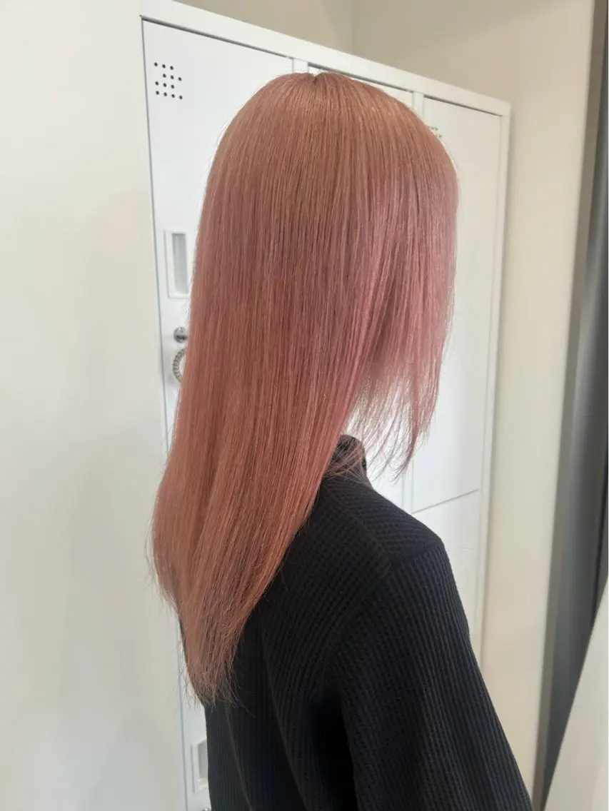 カラー カラー/ブリーチ モデル募集 柴田のヘアスタイル