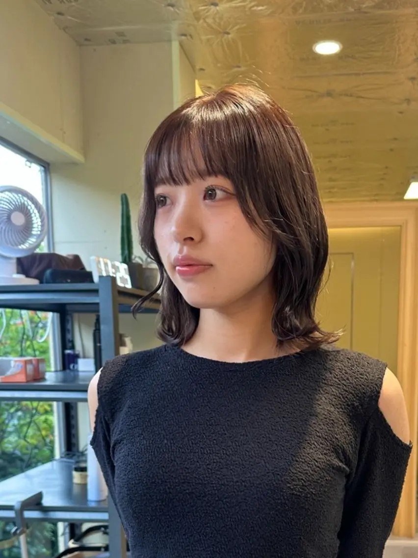 ショート カット ヘアカラー ボブ人気No,1✨ TAME副店長のヘアスタイル