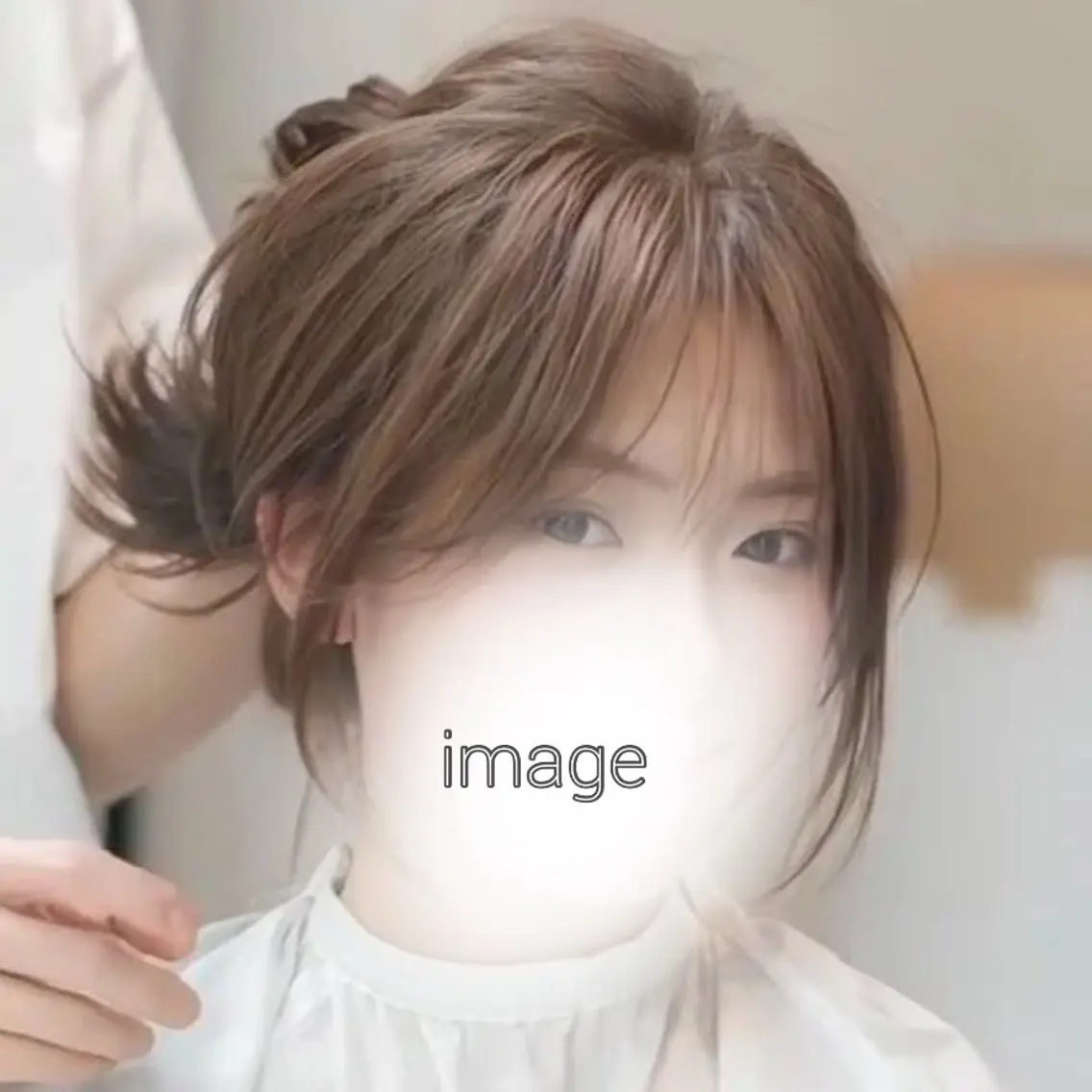 𝒚𝒖-𝒓𝒊 ⸝⋆艶color🌙のヘアスタイル
