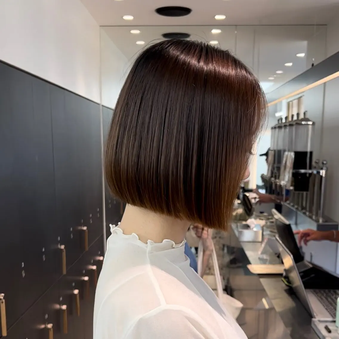 ミディアム ボブ 似合わせカット カット トリートメント 爽太/韓国/縮毛矯正 レイヤー/メンズのヘアスタイル
