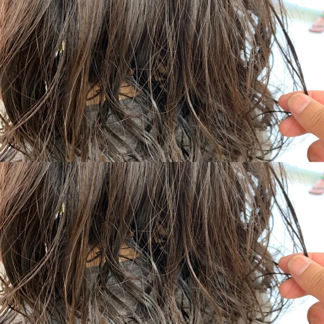 セミロング 仁和山 健汰のヘアスタイル