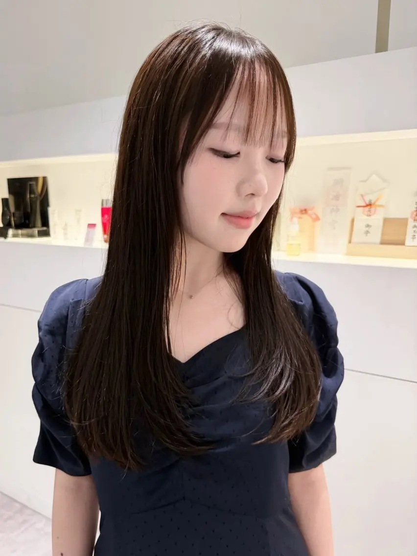 【透明感抜群！✨】似合わせ透明感カラーの写真