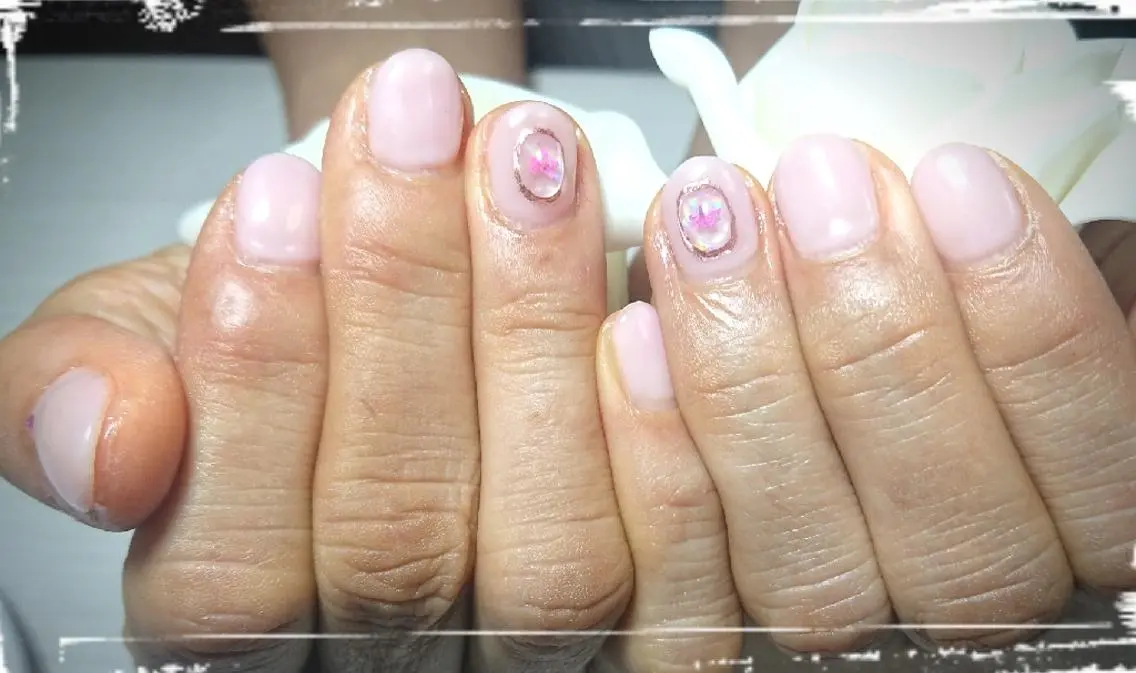 ネイル ハンドネイル 林 珠里のネイルデザイン