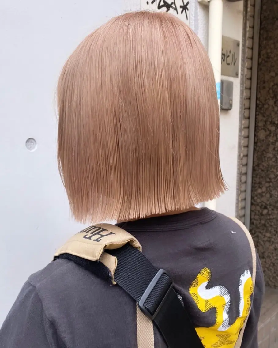 ショート カラー カット ヘアカラー トリートメント ハイトーンカラー 🩷NANAのヘアスタイル
