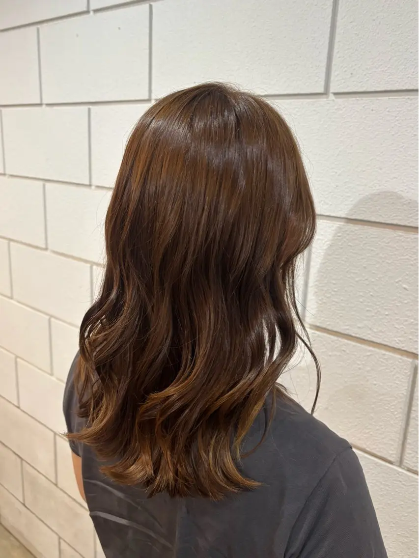 カラー 平野 礼のヘアスタイル